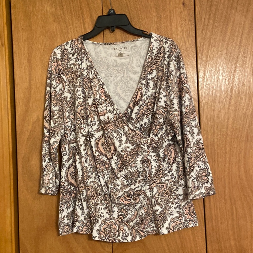 Talbot knit top